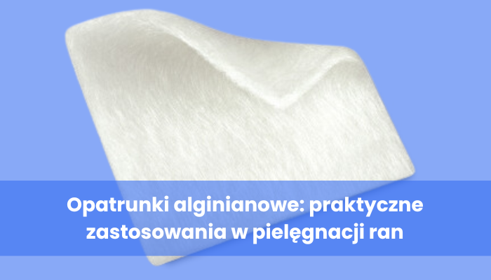 Opatrunki alginianowe